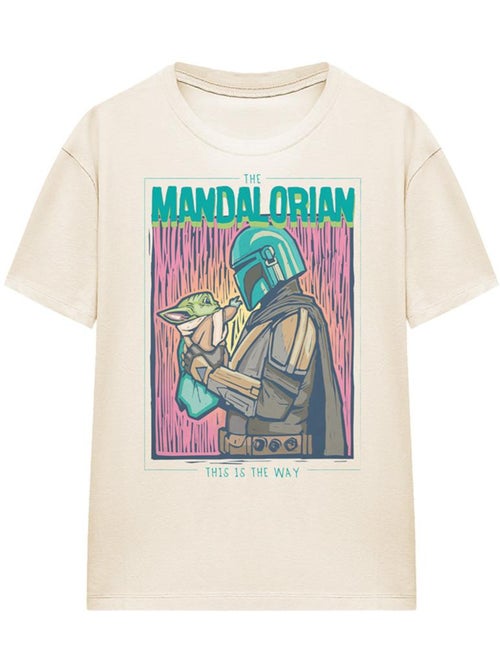 La Guerre des étoiles The Mandalorian - T-shirt THIS IS THE LINOCUT WAY (Grogu, Mandalorien) - Kiabi La Guerre des étoiles The Mandalorian - T-shirt THIS IS THE LINOCUT WAY (Grogu, Mandalorien) - Kiabi
