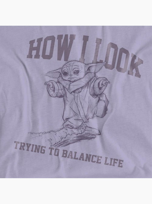 La Guerre des étoiles The Mandalorian - T-shirt TRYING TO BALANCE LIFE (Grogu) - Kiabi La Guerre des étoiles The Mandalorian - T-shirt TRYING TO BALANCE LIFE (Grogu) - Kiabi