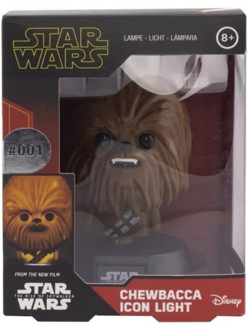 La Guerre des étoiles: The Rise of Skywalker - Lampe motif Chewbacca motif/style Symbole (Chewbacca) Marron - Kiabi