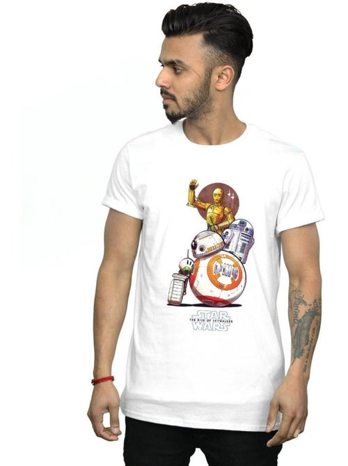 La Guerre des étoiles: The Rise of Skywalker - T-shirt DROIDS - Kiabi