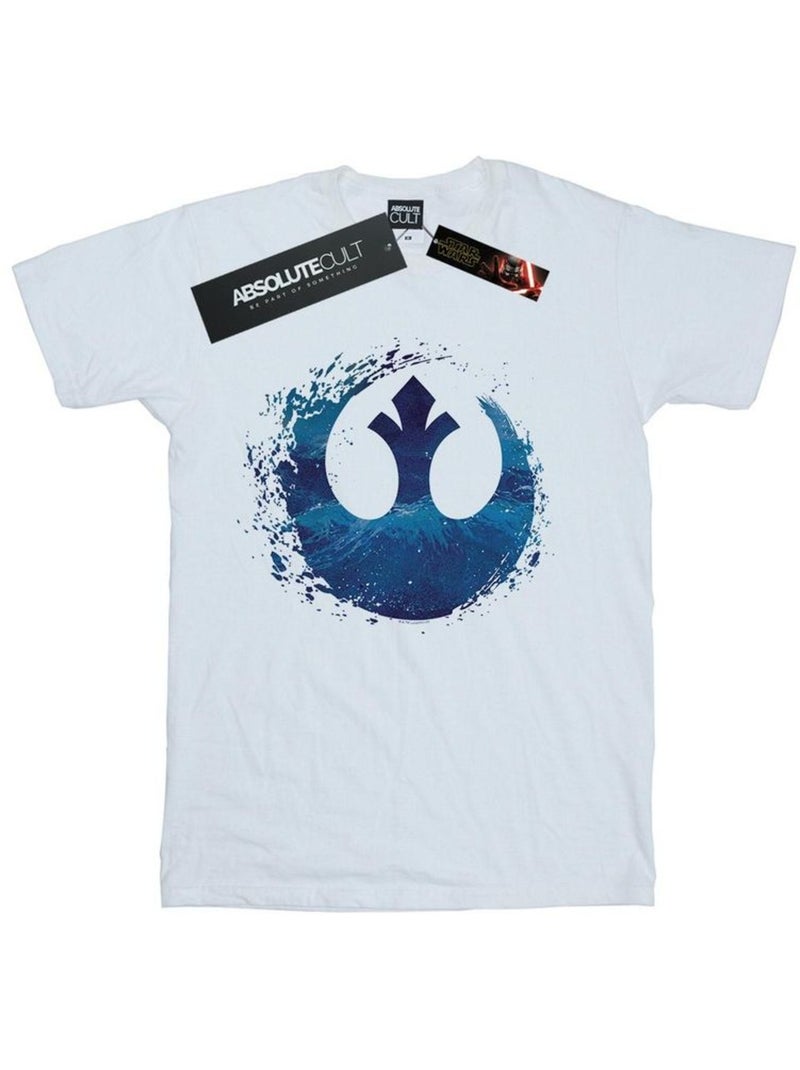 La Guerre des étoiles: The Rise of Skywalker - T-shirt RESISTANCE Blanc - Kiabi