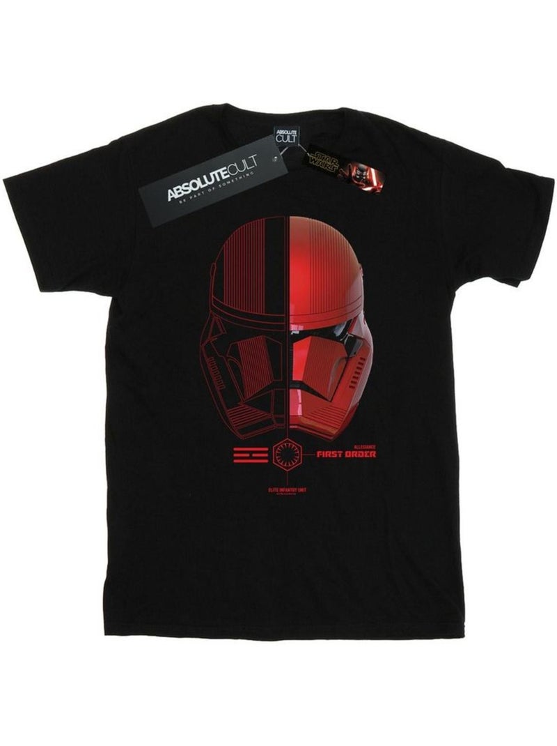 La Guerre des étoiles: The Rise of Skywalker - T-shirt SITH TROOPER Noir - Kiabi