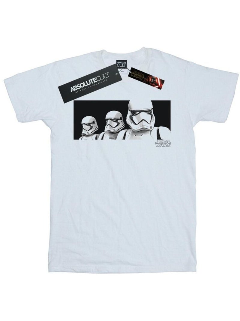 La Guerre des étoiles: The Rise of Skywalker - T-shirt TROOPERS Blanc - Kiabi