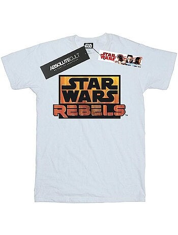 La Guerre des ?toiles - T-shirt motif/style logo REBELS