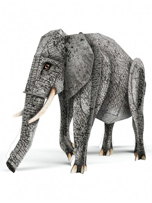 La Jungle - L'éléphant 3D - Kiabi