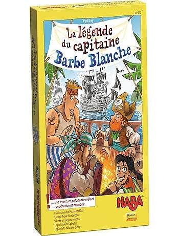 La Légende Du Capitaine Barbe Blanche - Haba