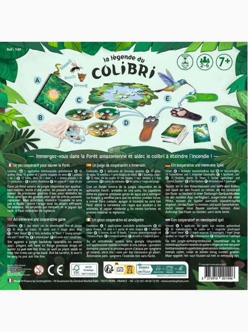 La legende du colibri jeu familial - Kiabi