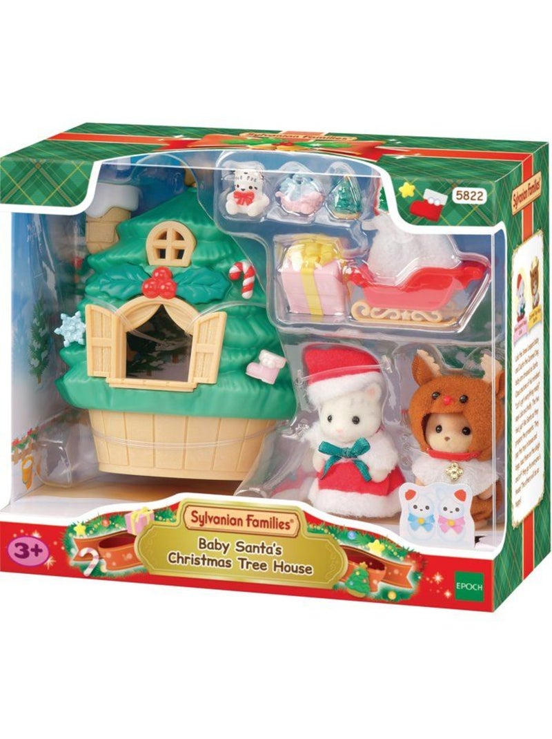 La maison du père noël - sylvanian families - 5822 Rouge - Kiabi