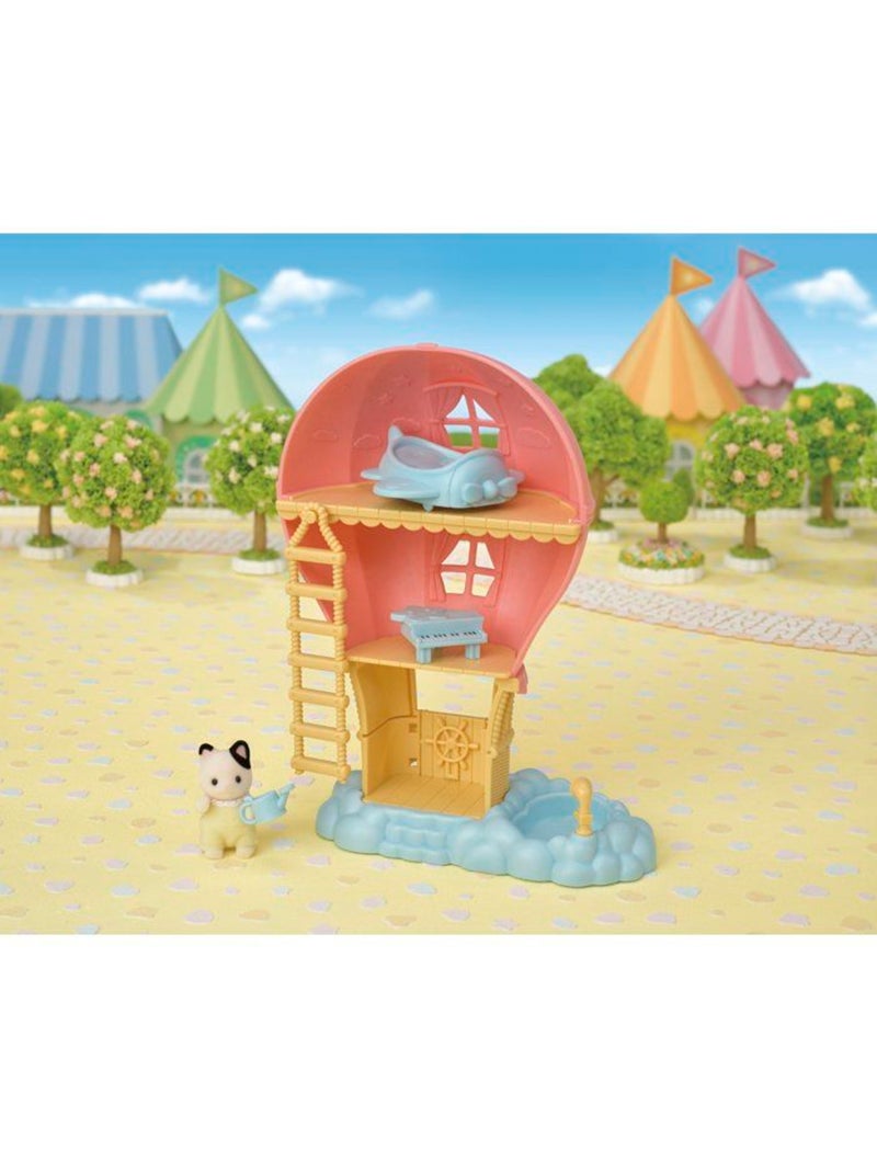 La montgolfière des bébés - sylvanian families - 5527 Jaune - Kiabi