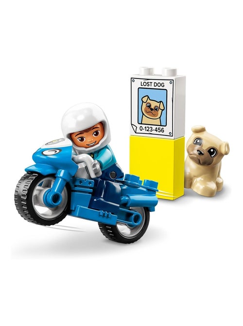 La Moto De Police 10967 - Lego Duplo - Kiabi