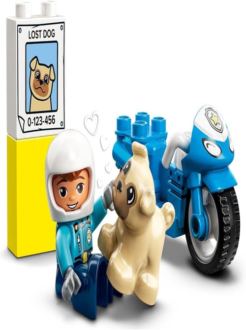 La Moto De Police 10967 - Lego Duplo - Kiabi