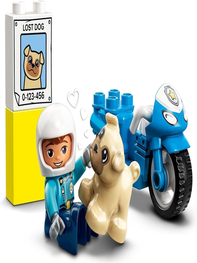 La Moto De Police 10967 - Lego Duplo N/A - Kiabi