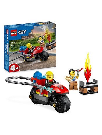 Lego - La moto d'intervention rapide des pompiers - Jouets - One Size
