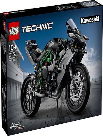 La moto Kawasaki Ninja H2R