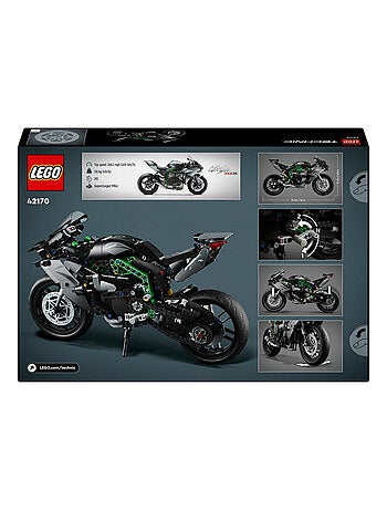 La moto Kawasaki Ninja H2R