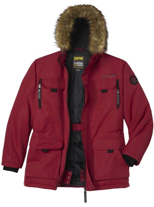 La parka grand froid à capuche fausse fourrure - atlas for men - Kiabi La parka grand froid à capuche fausse fourrure - atlas for men - Kiabi