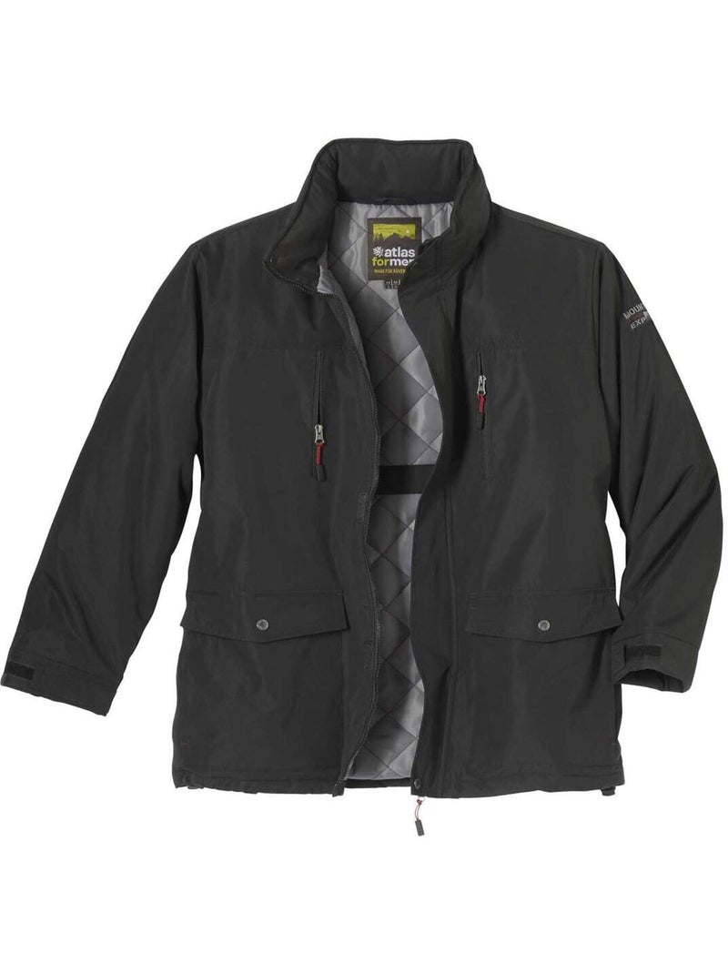 La parka multipoches mountain expedition  - atlas for men Noir - Kiabi
