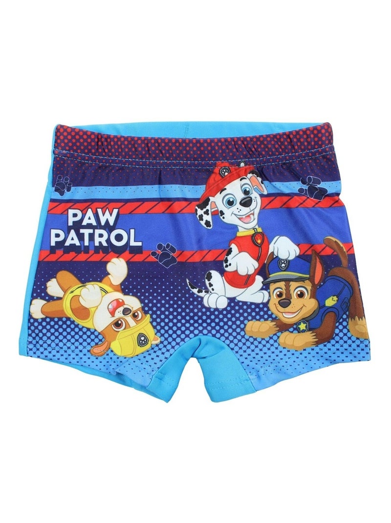 La Pat' Patrouille - Boxer De Bain imprimé La Pat' Patrouille Bleu - Kiabi