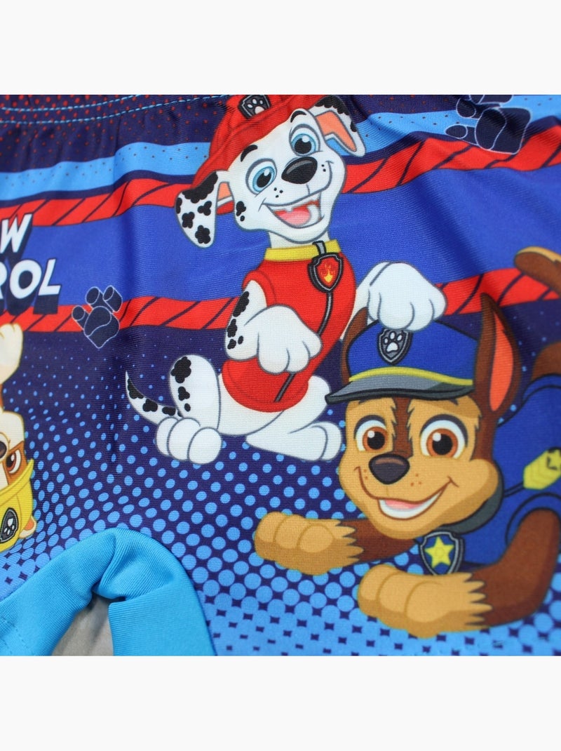 La Pat' Patrouille - Boxer De Bain imprimé La Pat' Patrouille Bleu - Kiabi
