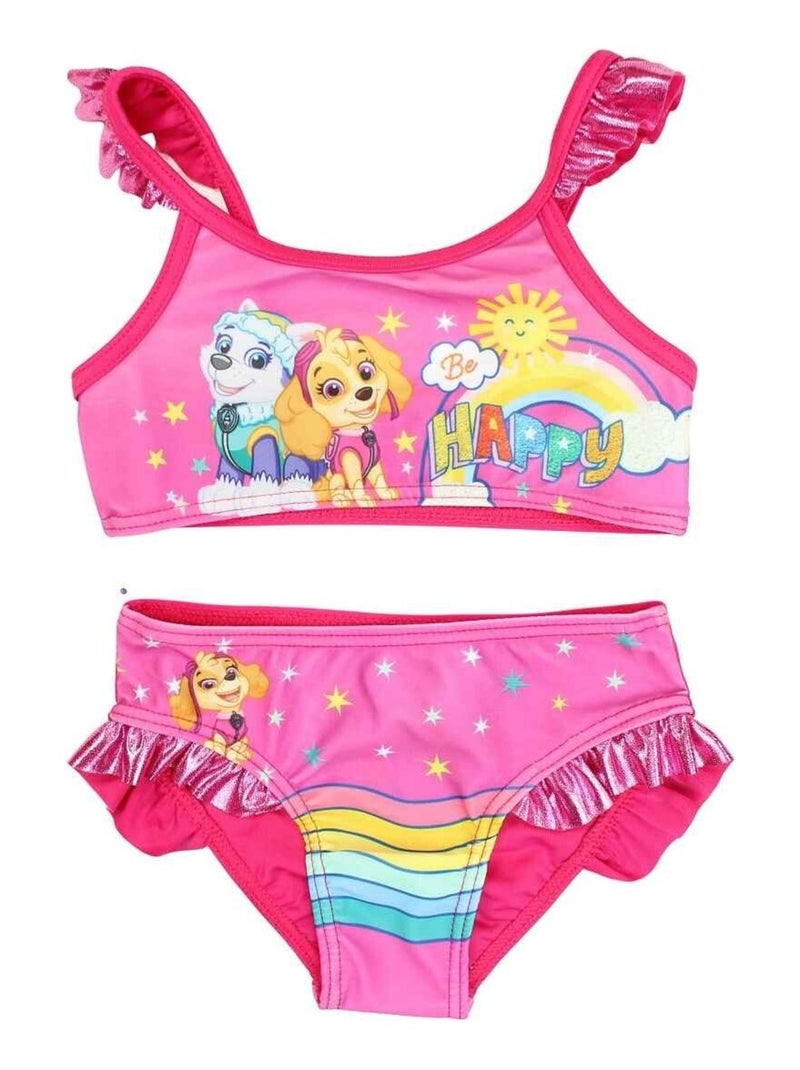 La Pat' Patrouille - Maillot De Bain imprimé La Pat' Patrouille Rose - Kiabi