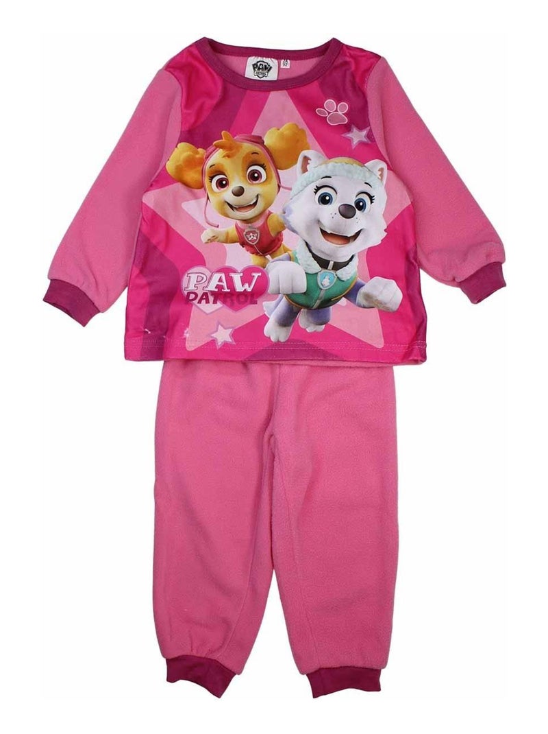 La Pat' Patrouille - Pyjama fille imprimé La Pat' Patrouille Rose - Kiabi