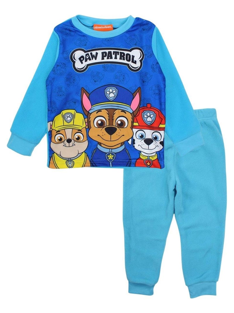 La Pat' Patrouille - Pyjama garçon imprimé La Pat' Patrouille Bleu - Kiabi