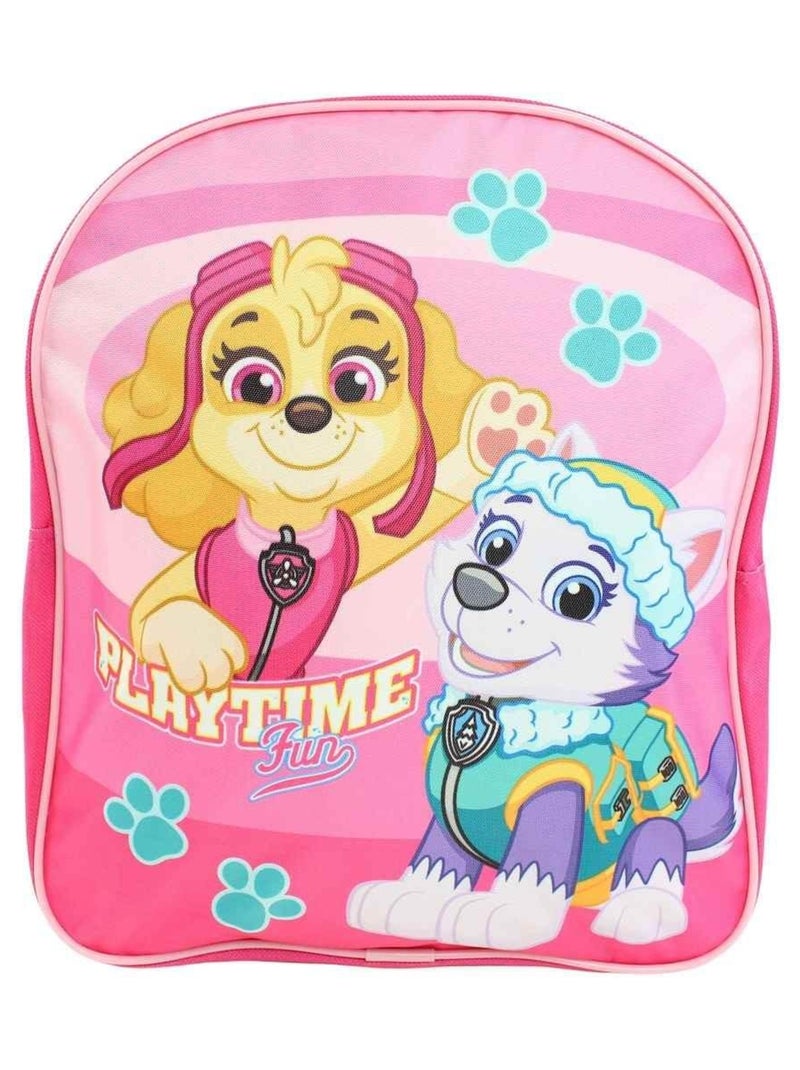 La Pat' Patrouille - Sac à dos imprimé La Pat' Patrouille 30x26x10 cm Rose - Kiabi