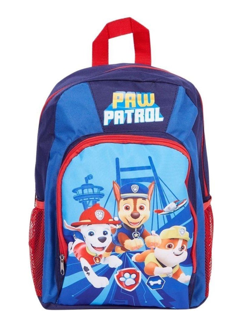 La Pat' Patrouille - Sac imprimé La Pat' Patrouille 35x27x10 cm Bleu marine - Kiabi