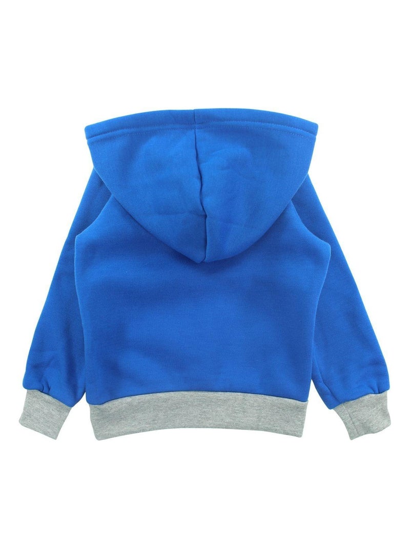 La Pat' Patrouille - Sweat garçon imprimé La Pat' Patrouille en coton Bleu - Kiabi