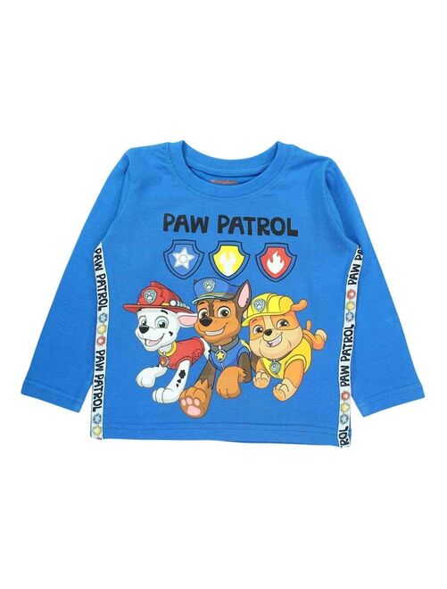 La Pat' Patrouille - T-shirt garçon imprimé La Pat' Patrouille en coton - Kiabi