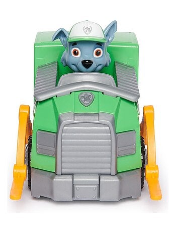 La Pat Patrouille Camion de recyclage avec la figurine de Rocky