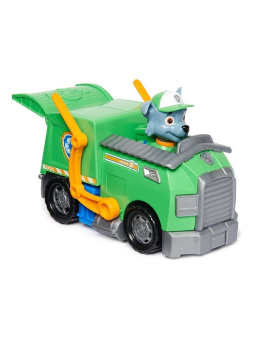 La Pat Patrouille Camion de recyclage avec la figurine de Rocky - Kiabi