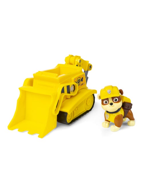 La Pat Patrouille Véhicule de chantier avec la figurine de Rubble - Kiabi