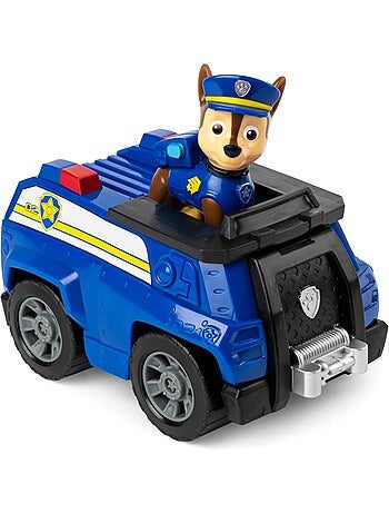 La Pat Patrouille Véhicule de police avec la figurine de Chase
