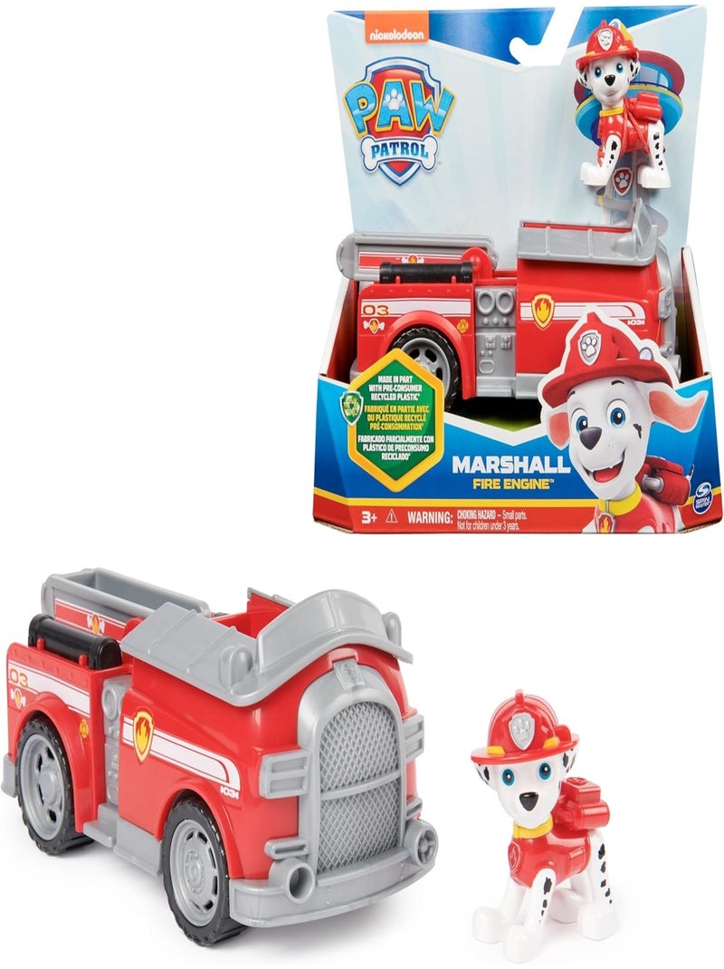 La Pat Patrouille Véhicule de pompiers avec la figurine de Marshall Multicolore - Kiabi
