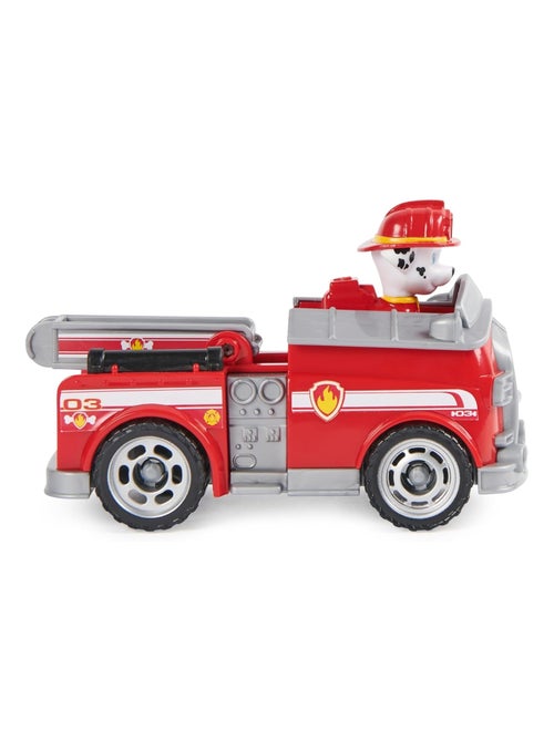 La Pat Patrouille Véhicule de pompiers avec la figurine de Marshall - Kiabi