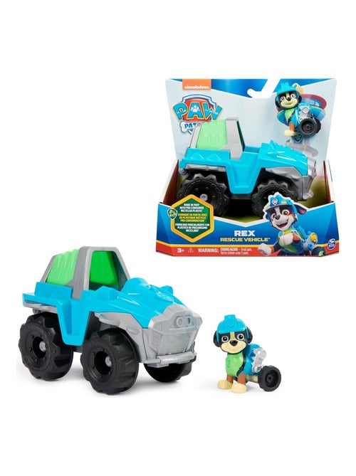 La Pat Patrouille Véhicule dinosaure avec figurine Rex - Kiabi