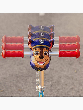 La patrulla canina scooter pour enfants à 3 roues avec poche frontale chase