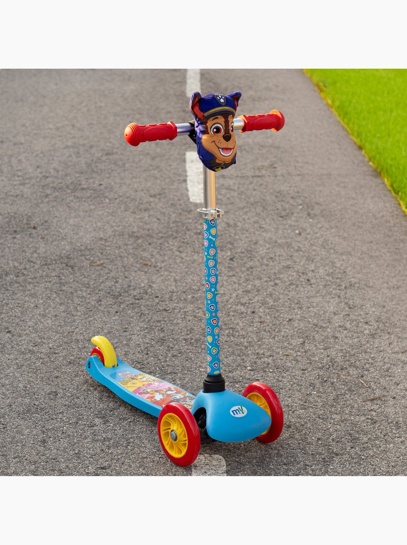 La patrulla canina scooter pour enfants à 3 roues avec poche frontale chase N/A - Kiabi