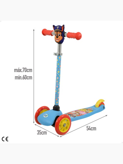 La patrulla canina scooter pour enfants à 3 roues avec poche frontale chase - Kiabi La patrulla canina scooter pour enfants à 3 roues avec poche frontale chase - Kiabi