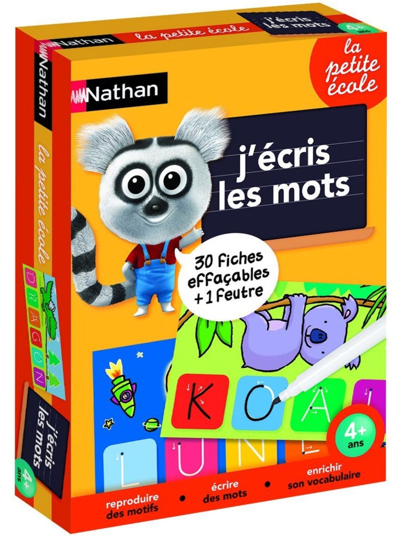 La petite école : J'écris les mots Vert - Kiabi
