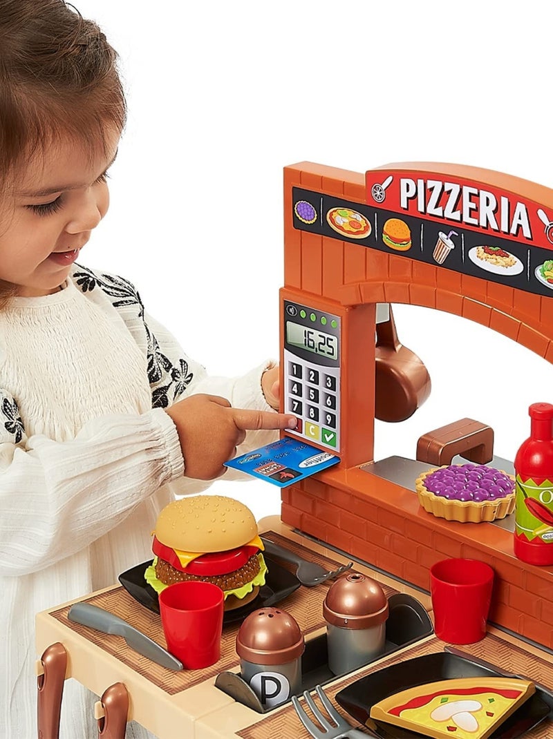 La Pizzeria Avec Cuisine - Ecoiffier Multicolore - Kiabi