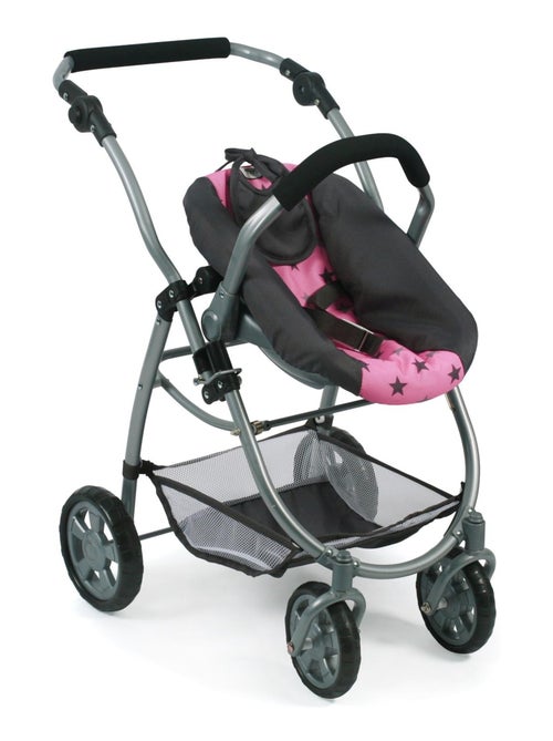 La poussette combinée 3 en 1 EMOTION "ALL IN" pour poupées- Coloris 83 - Kiabi La poussette combinée 3 en 1 EMOTION "ALL IN" pour poupées- Coloris 83 - Kiabi