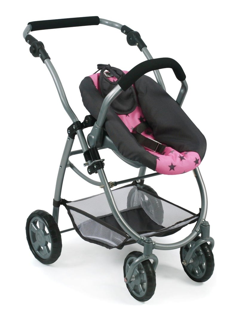 La poussette combinée 3 en 1 EMOTION "ALL IN" pour poupées- Coloris 83 Noir - Kiabi