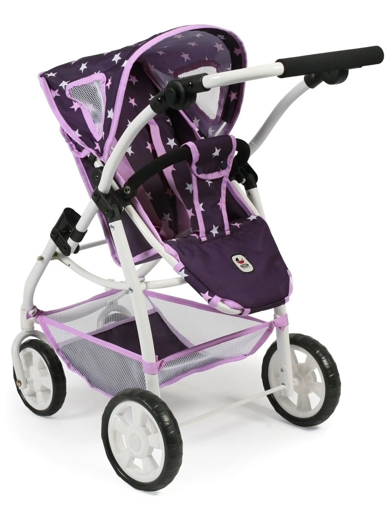 La poussette combinée pour poupée 3 en 1 EMOTION "ALL IN" - Coloris 71 Violet - Kiabi
