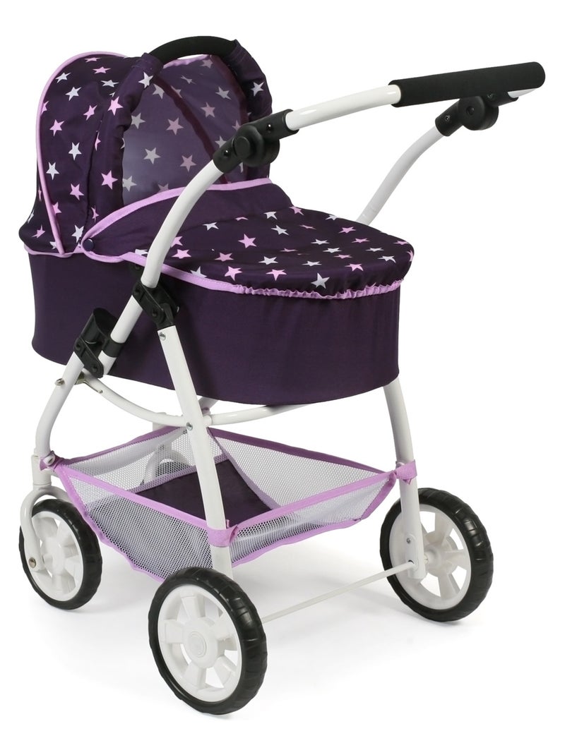 La poussette combinée pour poupée 3 en 1 EMOTION "ALL IN" - Coloris 71 Violet - Kiabi