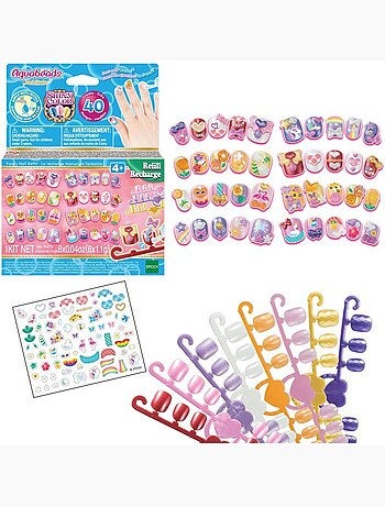 La recharge manucure fantaisie - aquabeads - 35007