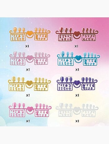 La recharge manucure fantaisie - aquabeads - 35007