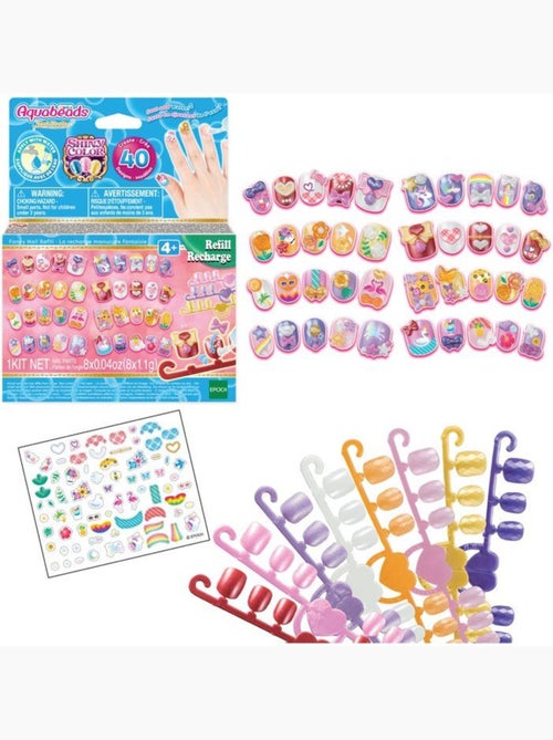 La recharge manucure fantaisie - aquabeads - 35007 - Kiabi