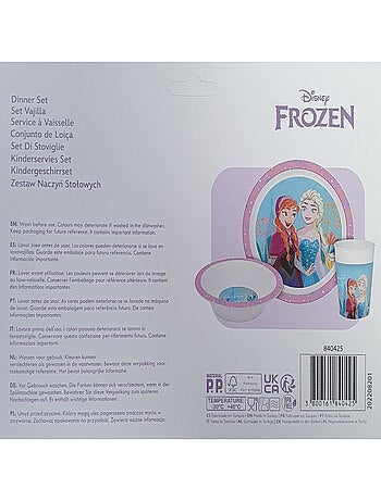 La Reine Des Neiges - Ensemble Repas Pour Enfant